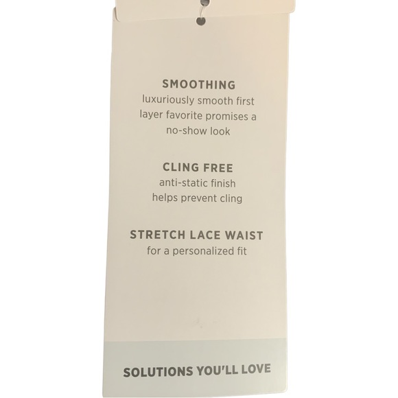 Jockey Generation Everyday Smoothing Cling Free Half Slip Size Small Black - Picture 5 of 8